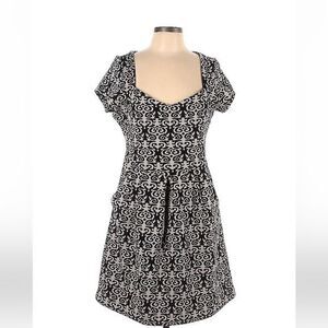 Deletta by Anthropologie “Caledonia” Cut-Out A-Line Midi Dress — Size L